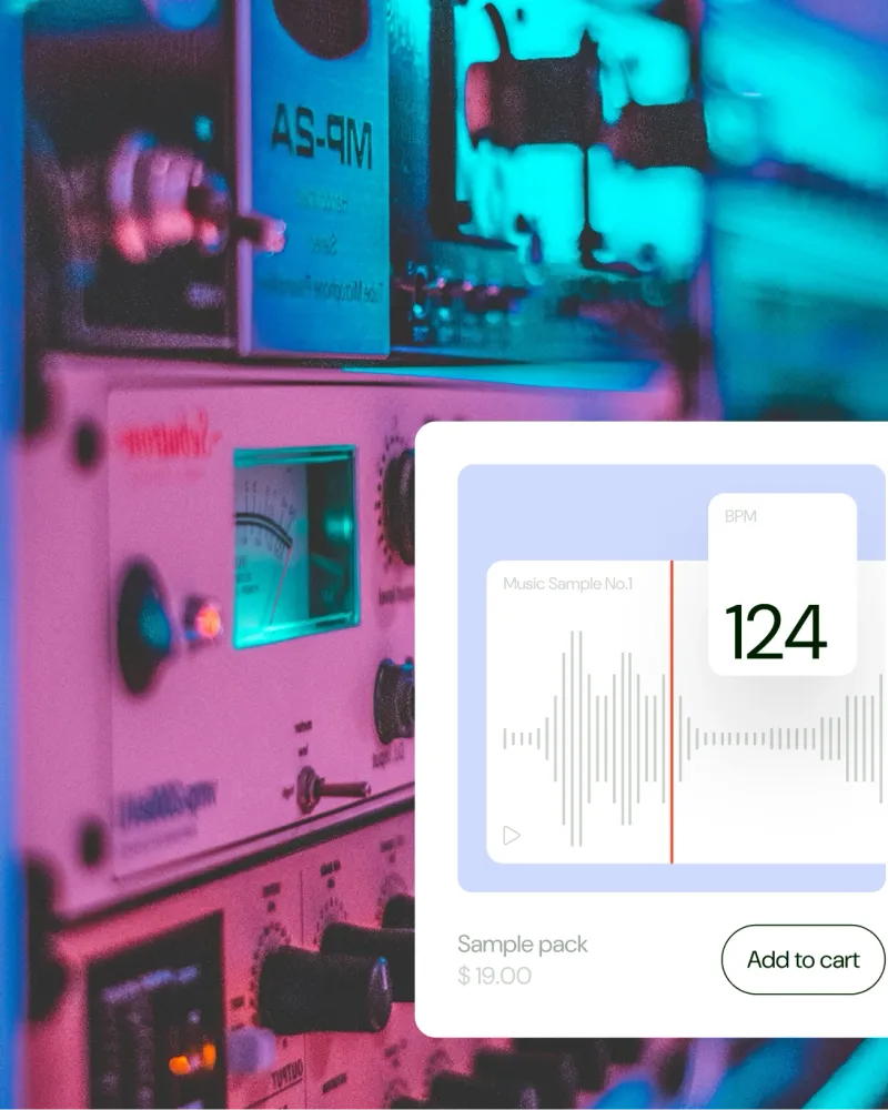 Sell music online