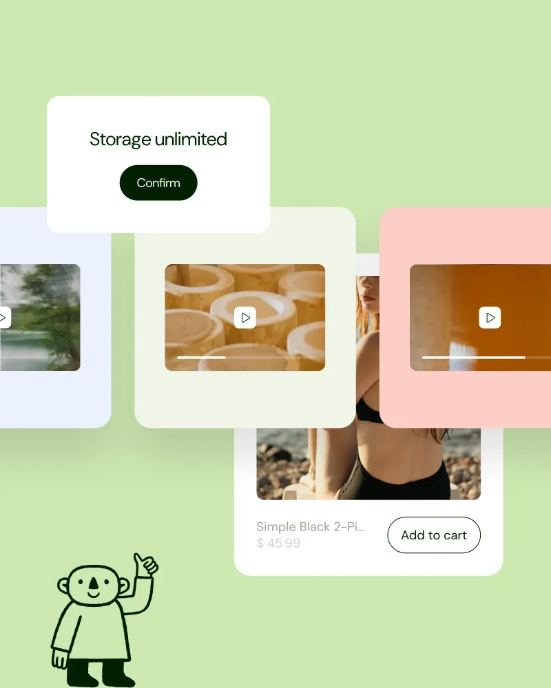 Your designs are hosted at full resolution