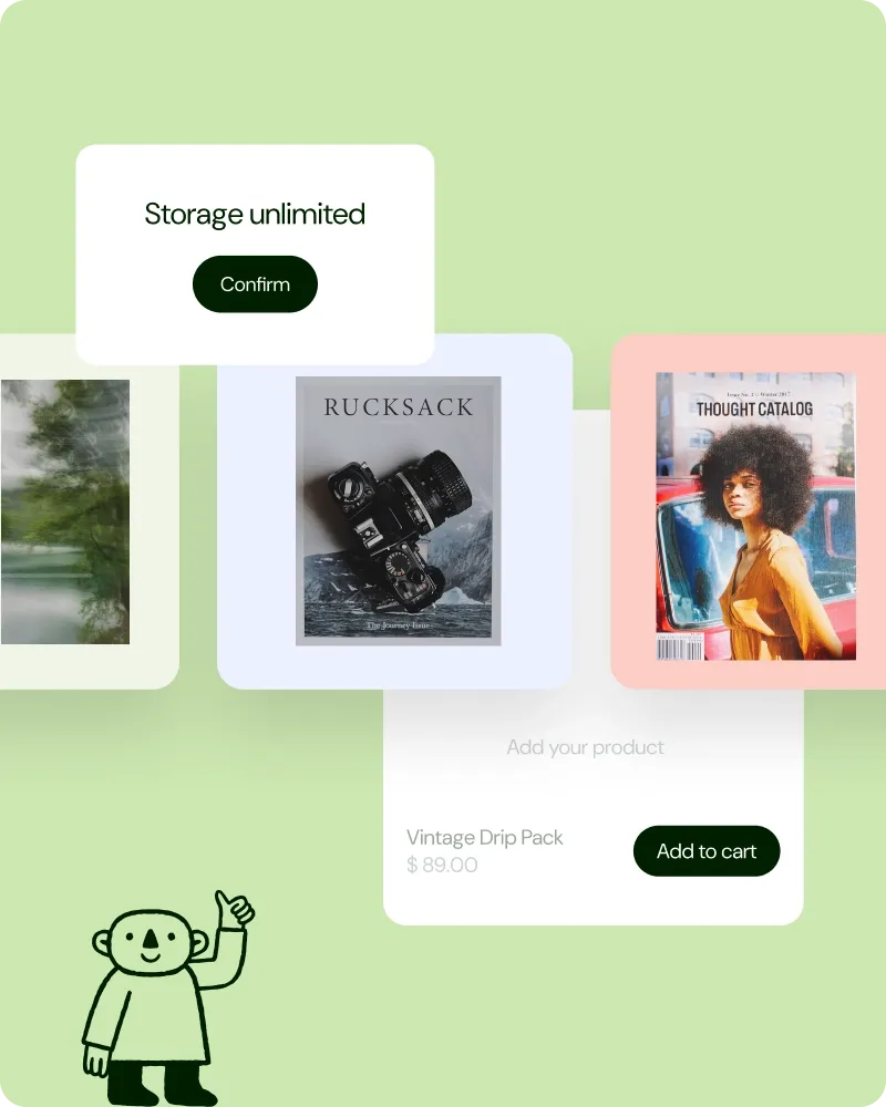 No magazine upload limits