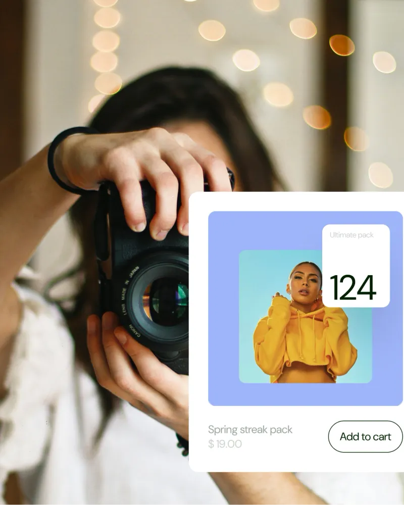 Sell photos online