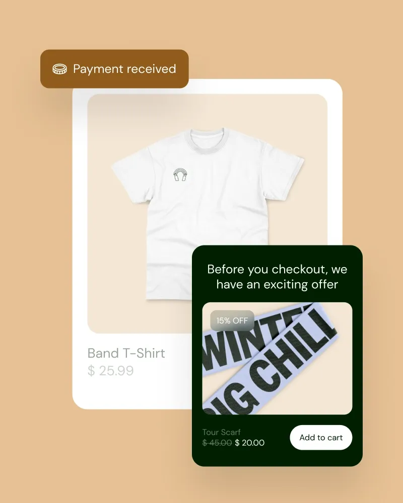 How to make and sell merch