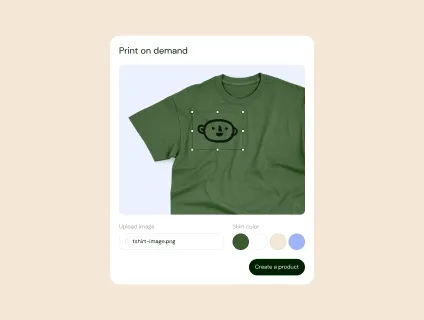 1. Customer places an order