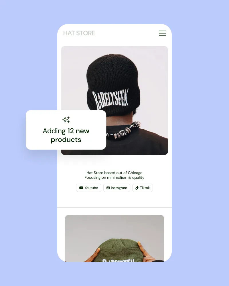 Why sell hats online?