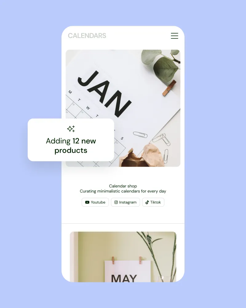 Why sell calendars online?