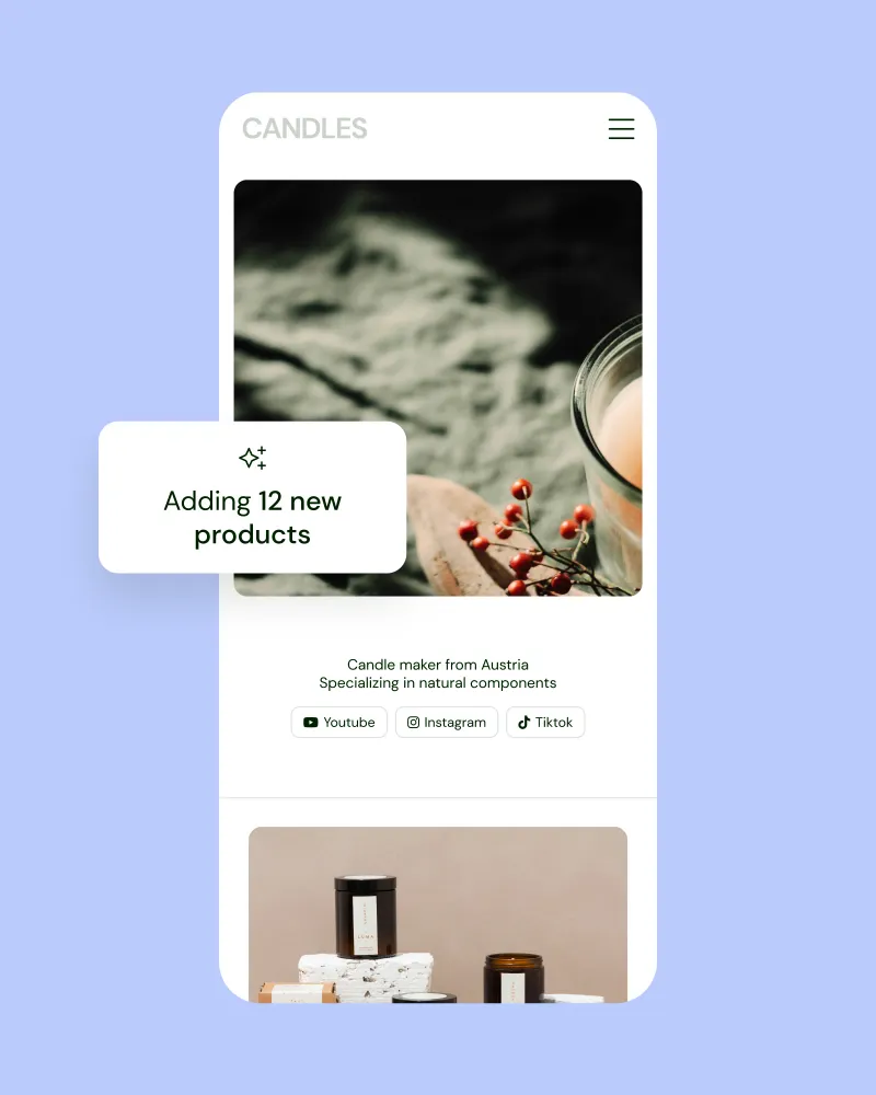 Why sell candles online?