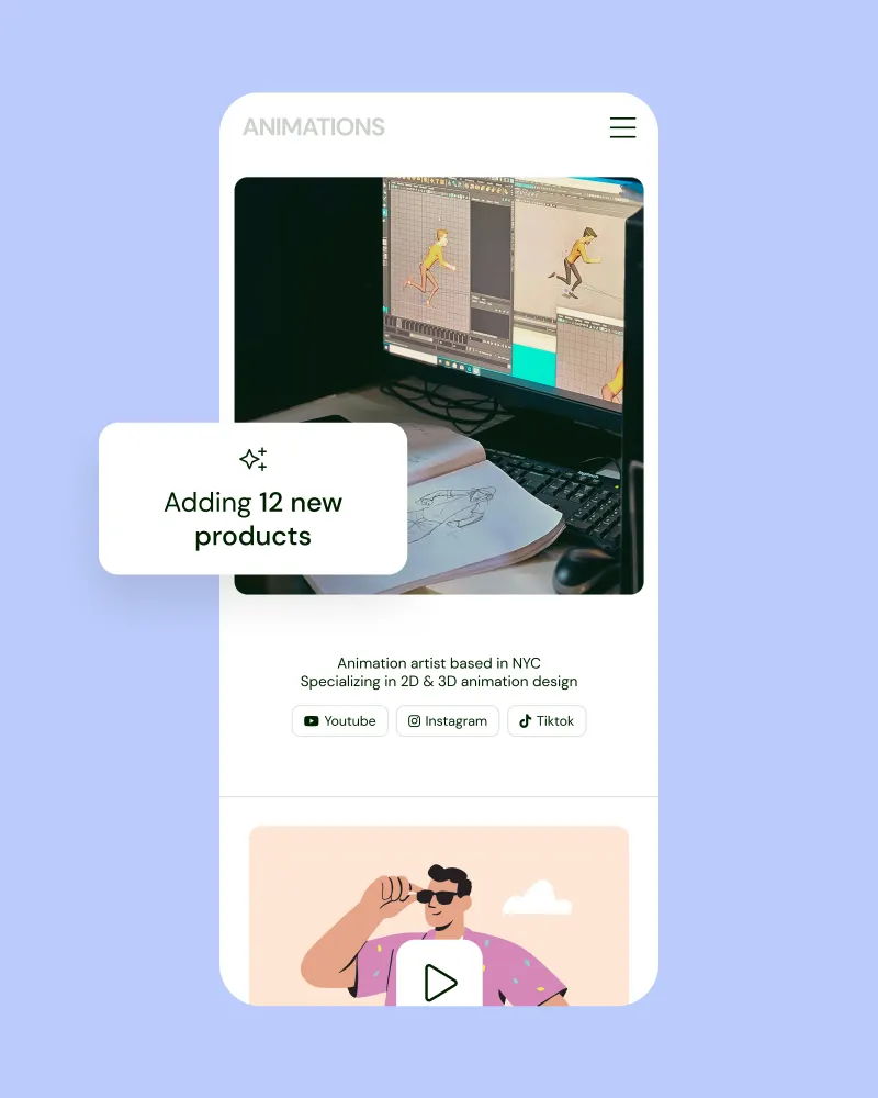 Sell downloads and video on demand in one place