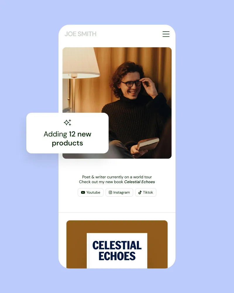 Why sell poetry online?
