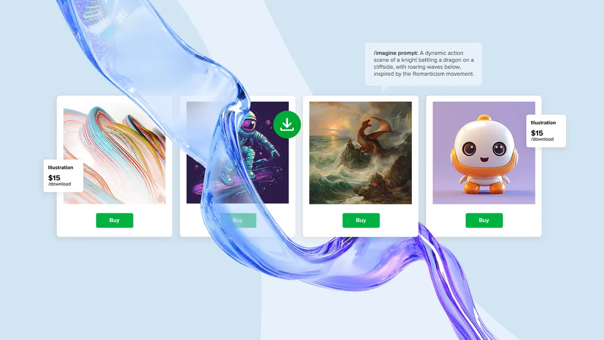 How to sell AI art (Midjourney, DALL-E & more)