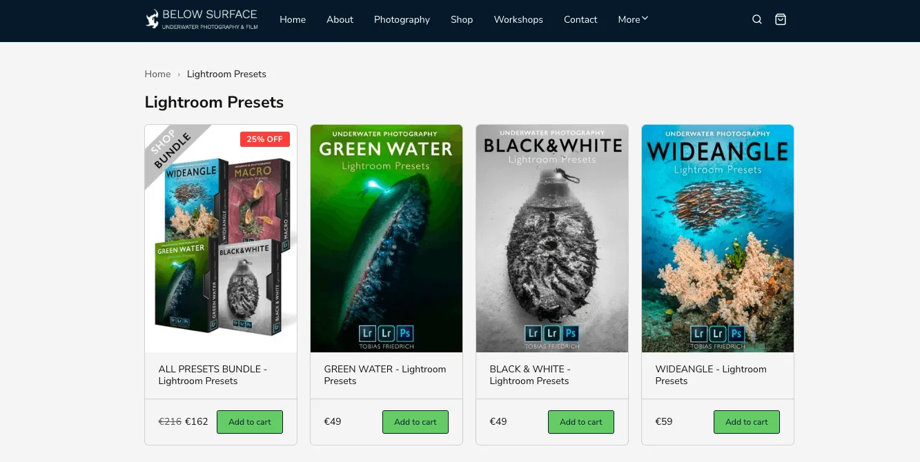 sell presets