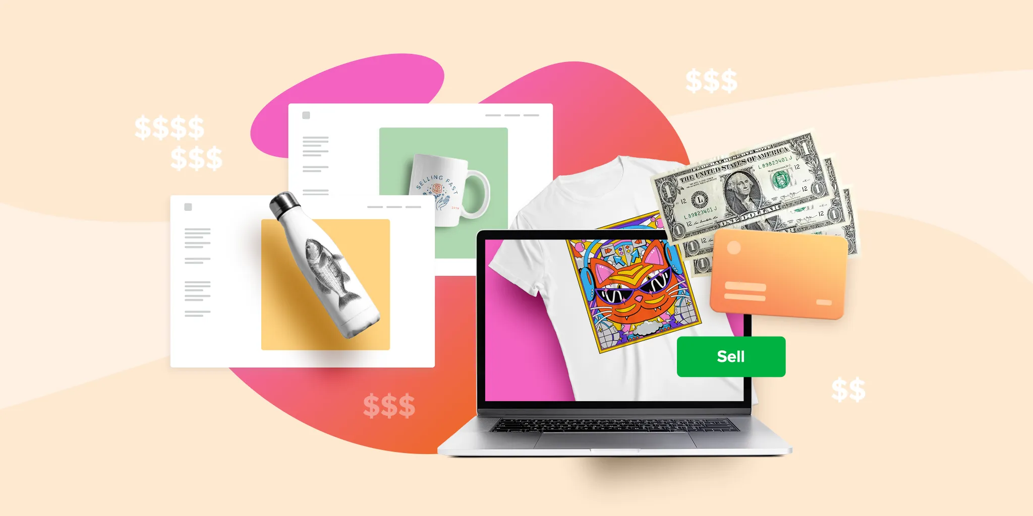 The ultimate guide to selling print-on-demand products with Sellfy
