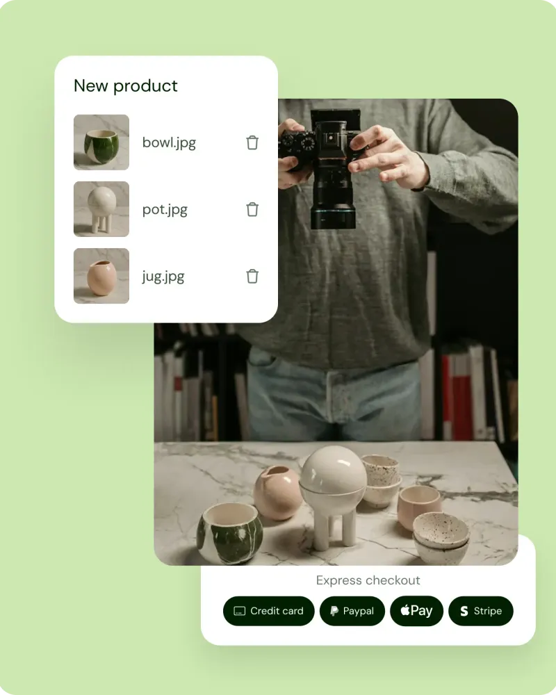 Sell physical products with ease.