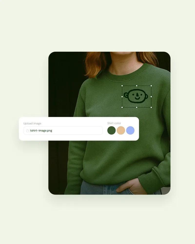 Print-on-demand merch from a Sellfy store