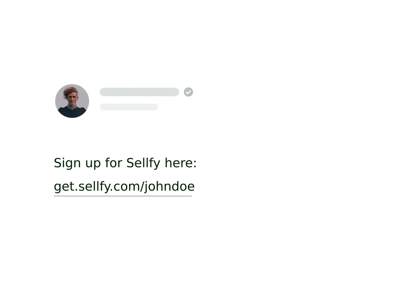 Sharing a Sellfy affiliate link with an audience