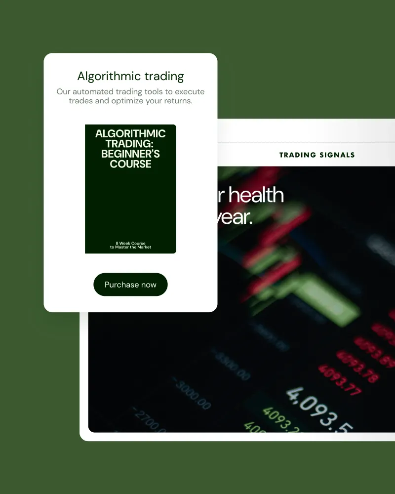 Start selling your forex trading signals today