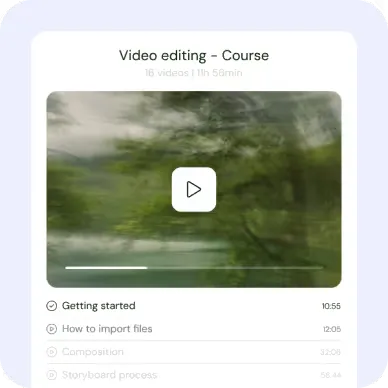 Video tutorials